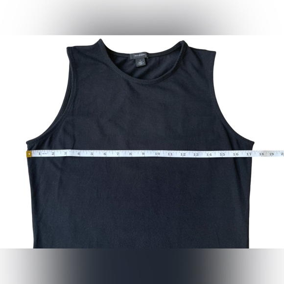 Halogen Black Crew Neck Tank Top - Classic Essential - Size Small - Picture 5 of 10